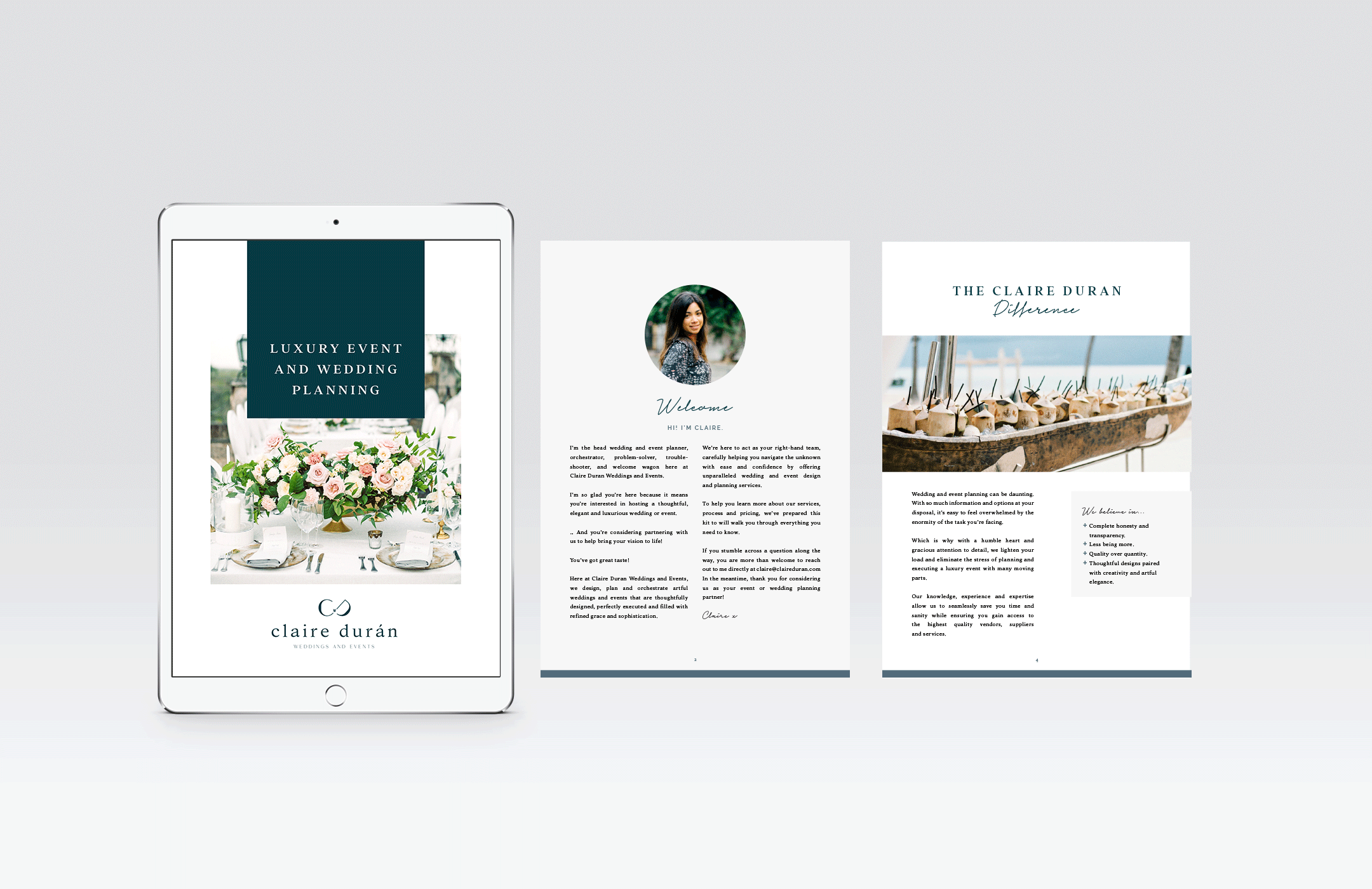 claire duran ebook design pages