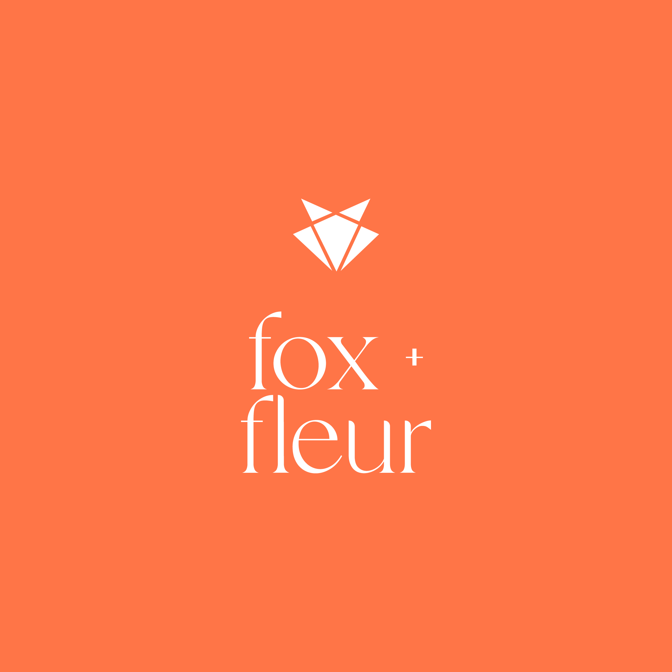Fox and Fleur branding and logo